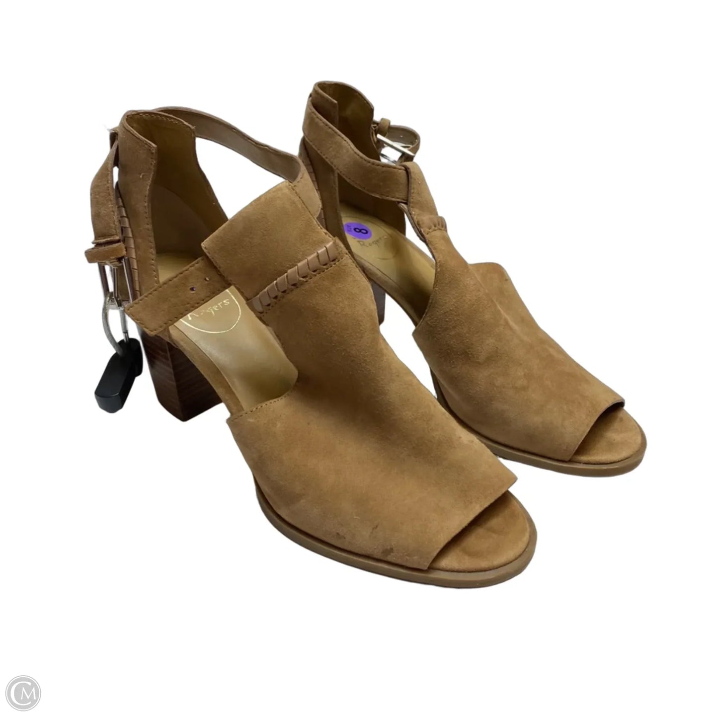 Sandals Designer By Jack Rogers In Brown, Size: 8