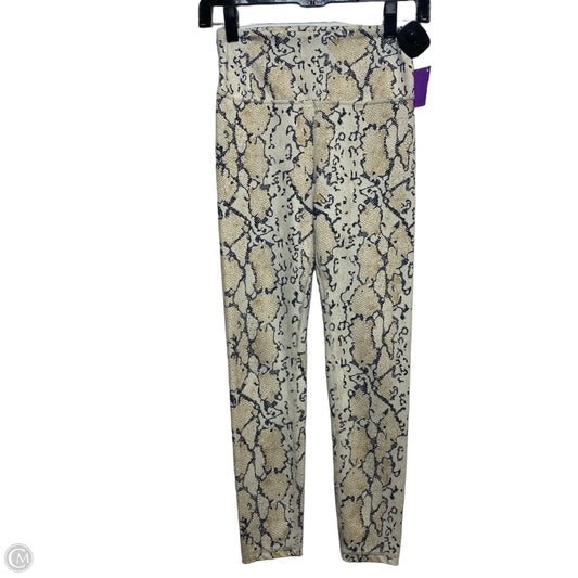 Athletic Leggings By ALLFENIX In Snakeskin Print, Size: S