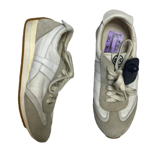 Shoes Designer By Tory Burch In Cream, Size: 6.5