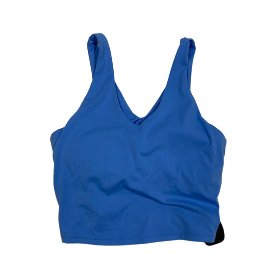 Blue Athletic Bra All In Motion, Size M
