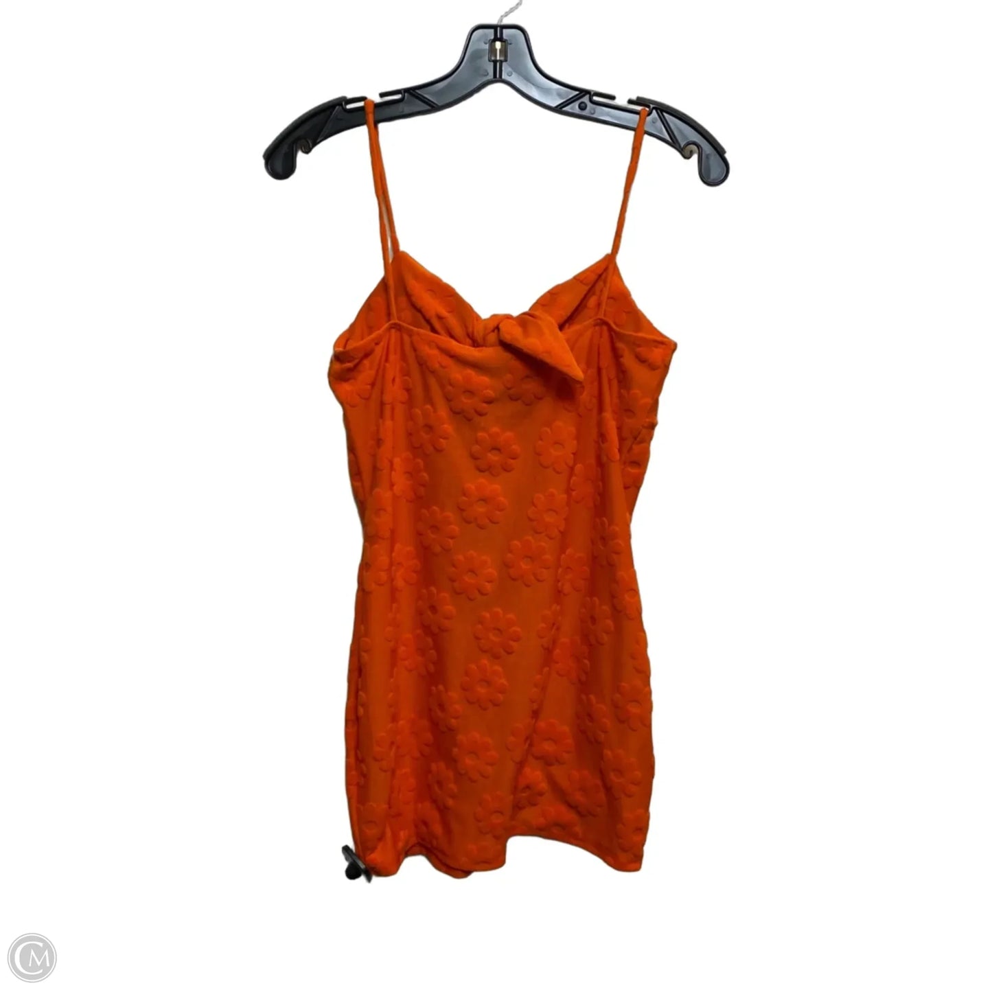 Dress Casual Short By Fashion Nova In Orange, Size: M