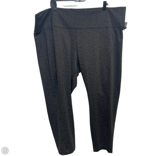 Athletic Leggings By Athleta In Grey, Size: 3x