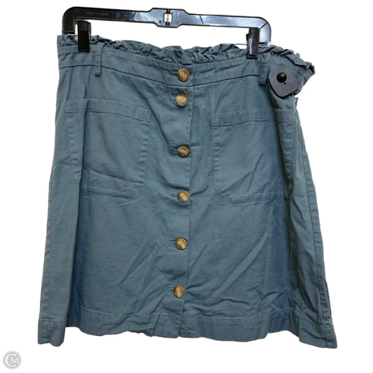 Skirt Mini & Short By Loft In Grey, Size: L
