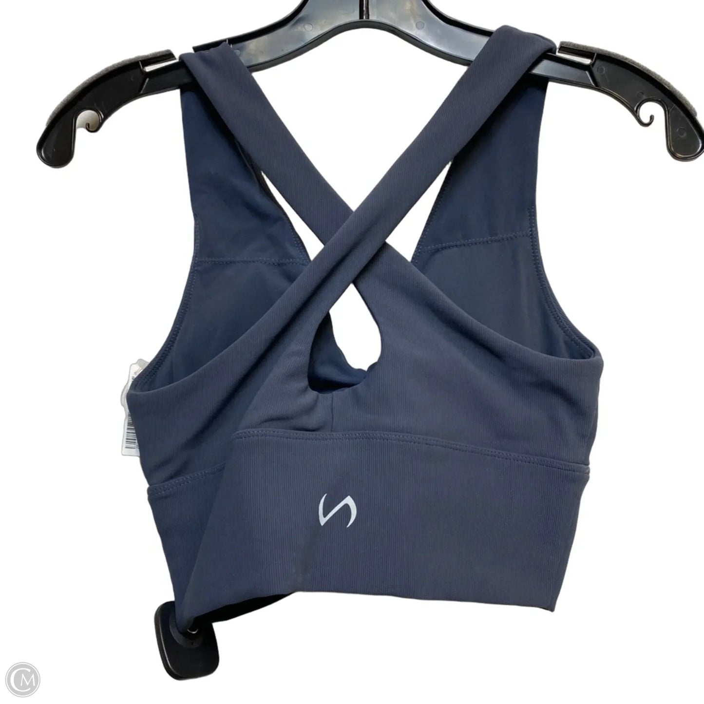 Athletic Bra By TLF In Grey, Size: M