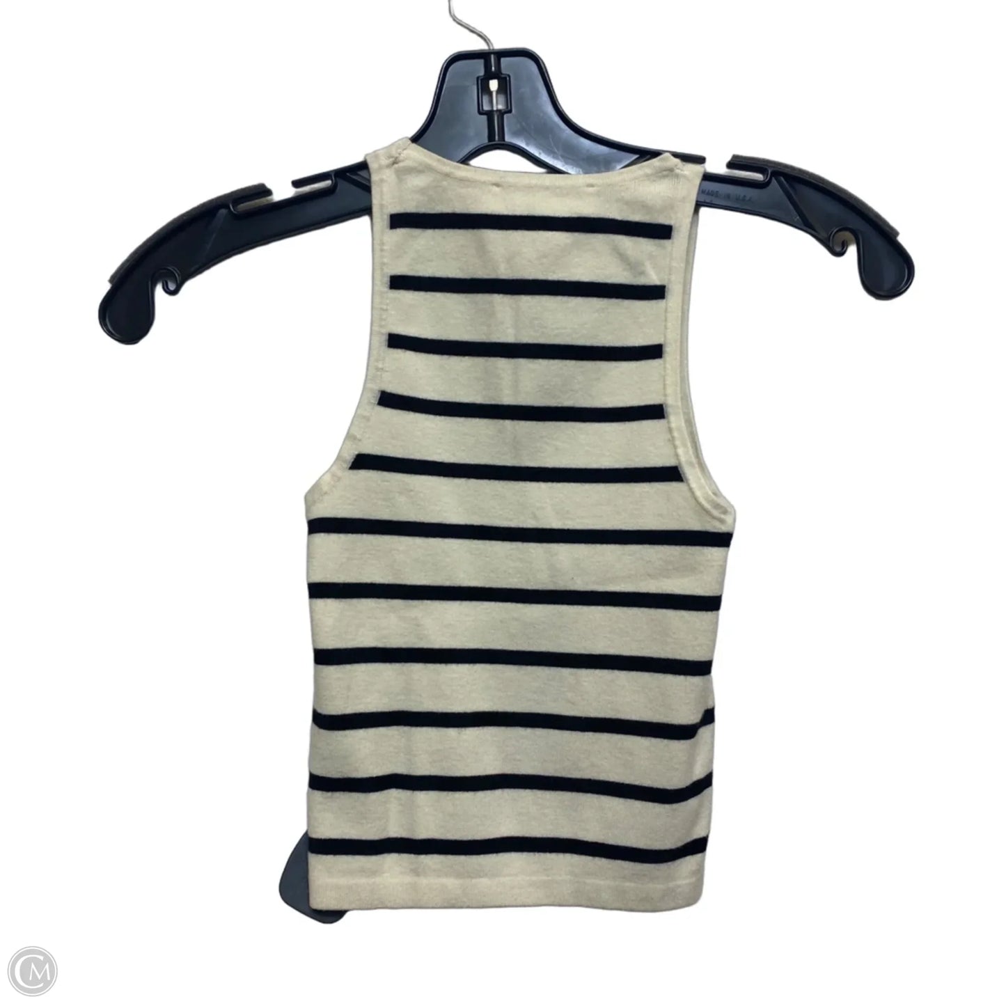 Tank Top By Mng In Black & Cream, Size: Xs