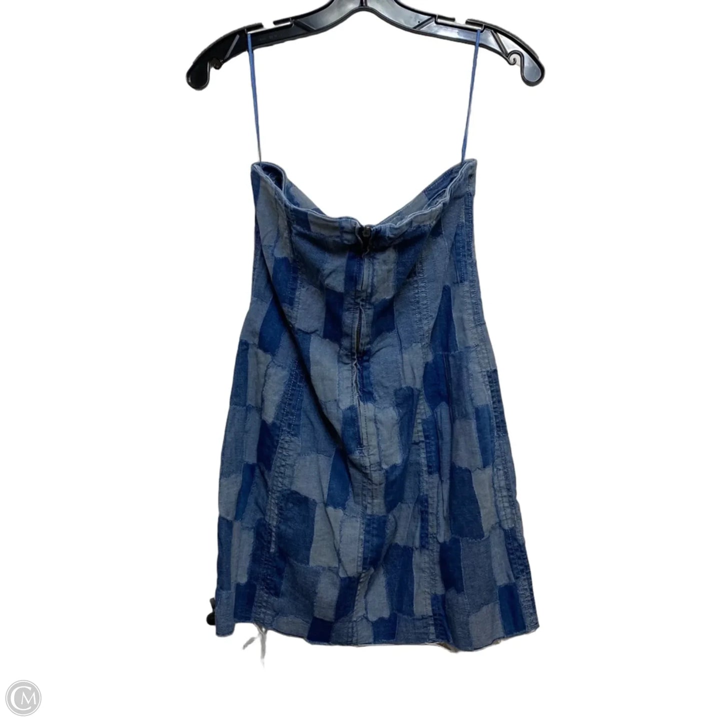 Dress Casual Short By Wild Fable In Blue Denim, Size: M
