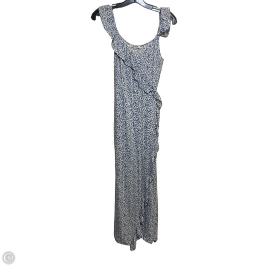 Dress Casual Maxi By Madewell In Blue & White, Size: Xs