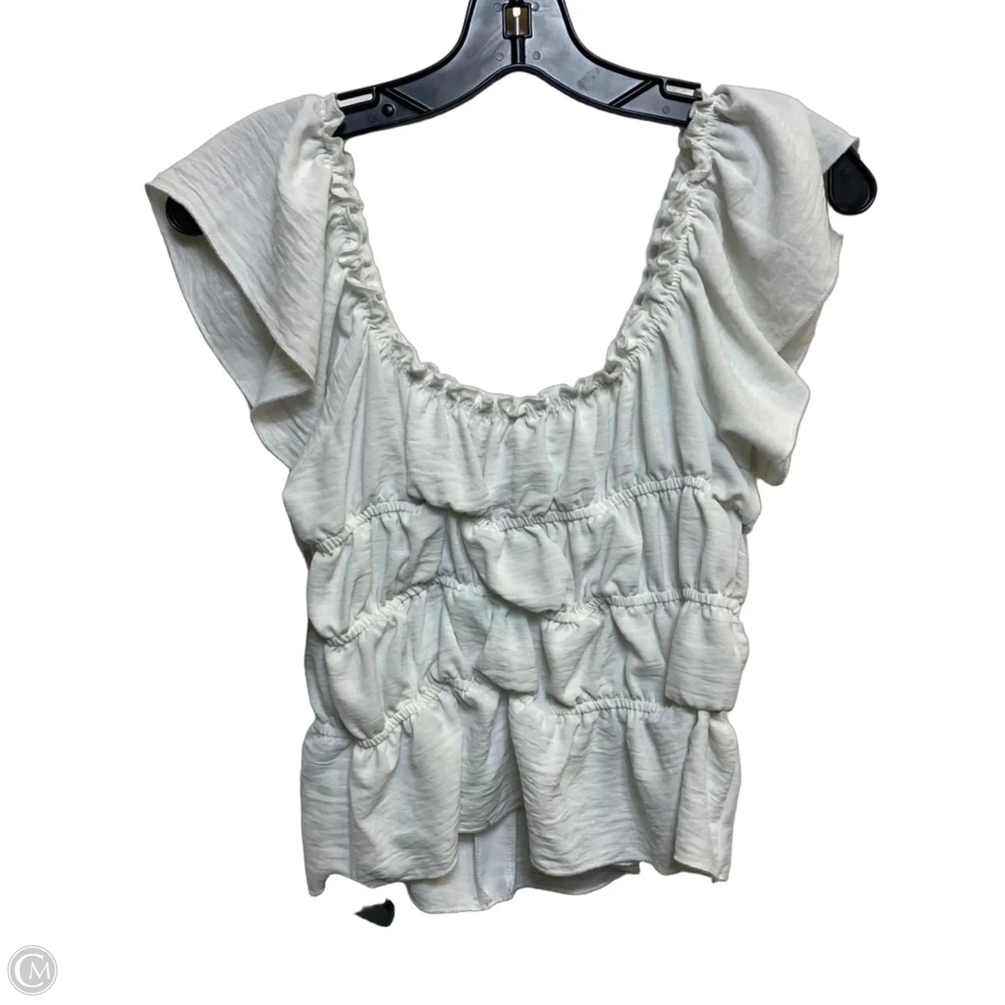 Top Sleeveless By Lunachix In White, Size: M