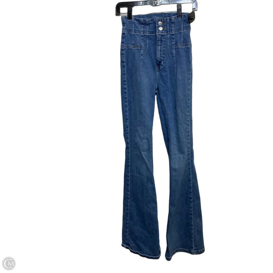 Jeans Flared By We The Free In Blue Denim, Size: 4
