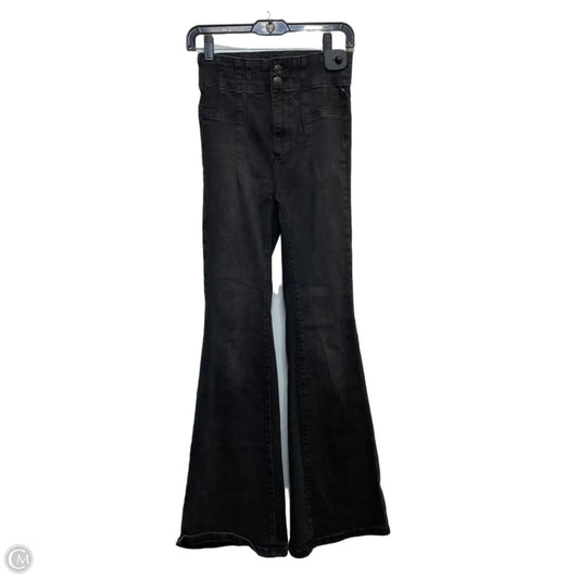 Jeans Flared By We The Free In Black Denim, Size: 2