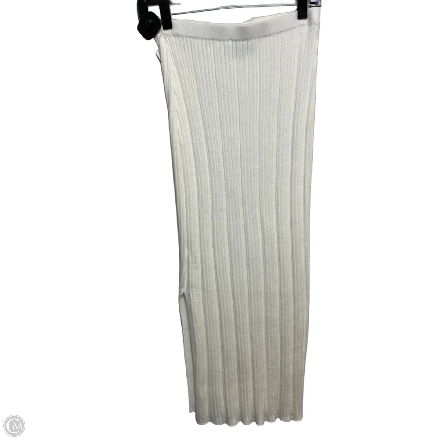 Skirt Set 2pc By Clothes Mentor In Cream, Size: S