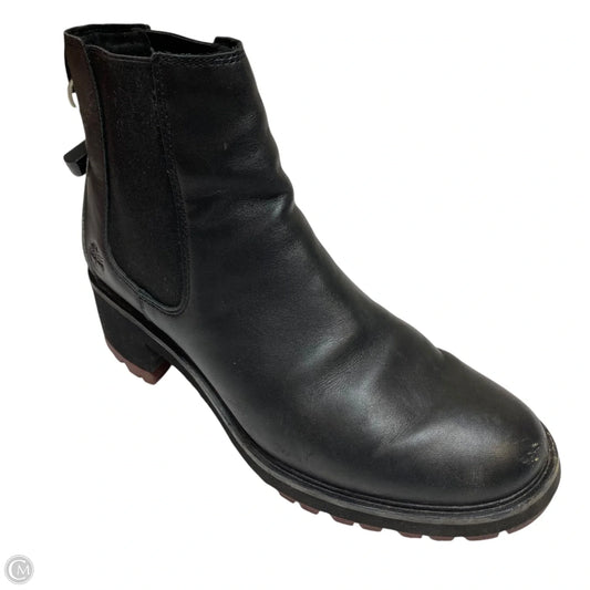 Boots Ankle Heels By Timberland In Black, Size: 11