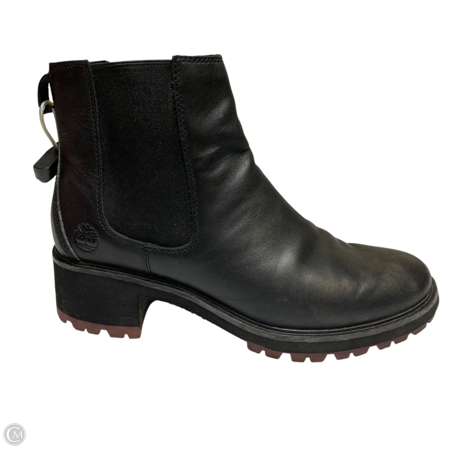 Boots Ankle Heels By Timberland In Black, Size: 11