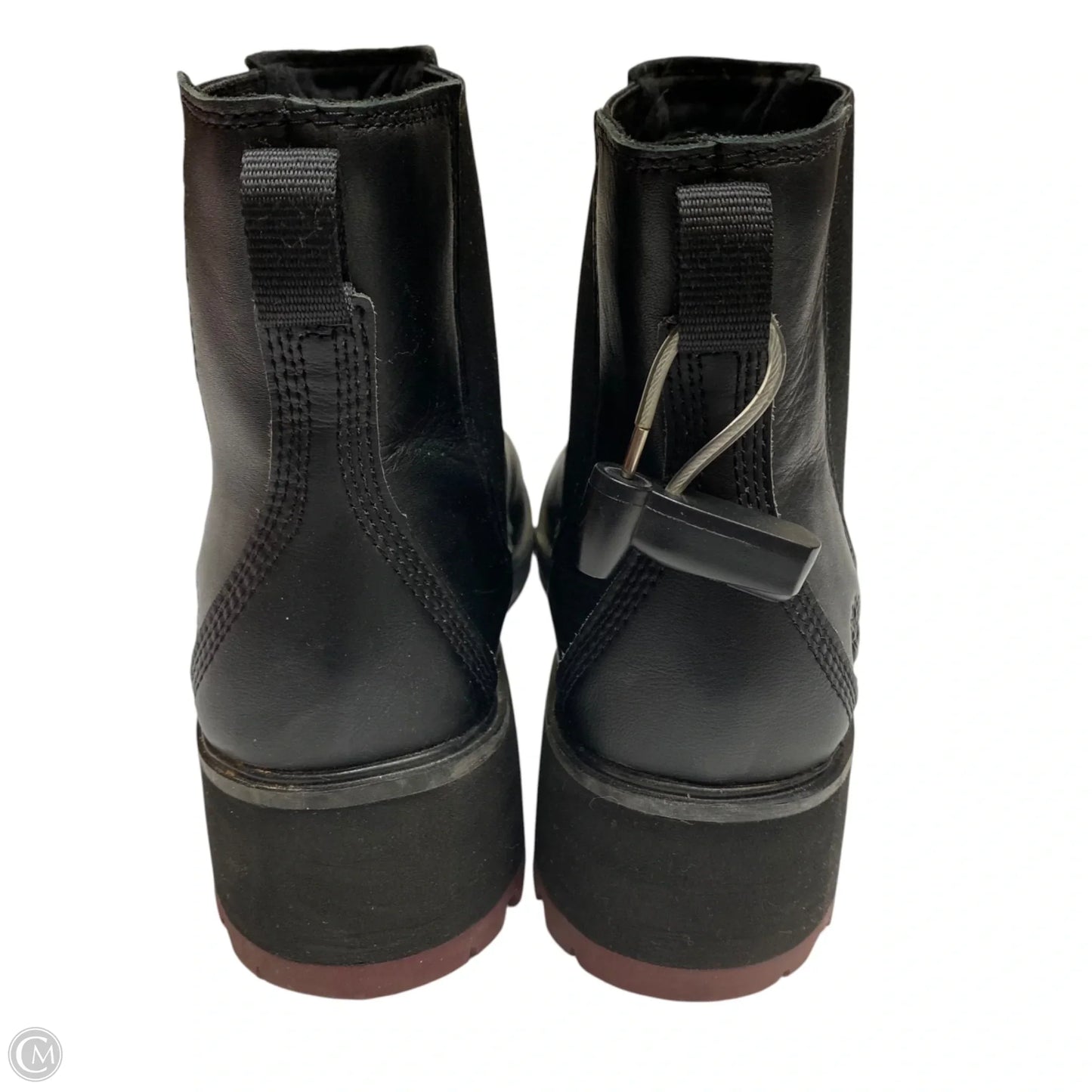 Boots Ankle Heels By Timberland In Black, Size: 11