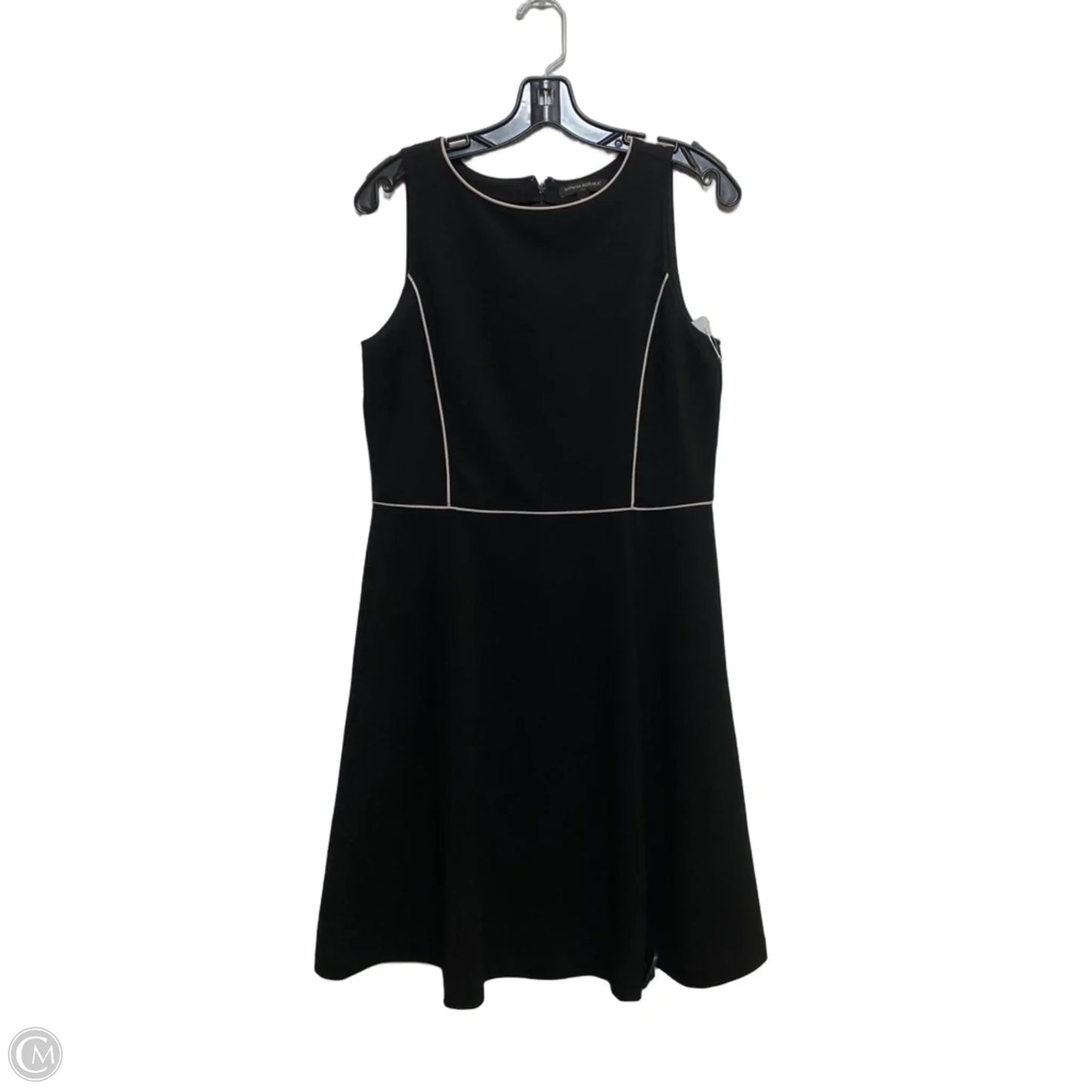 Short Dress Work By Banana Republic In Black, Size: M