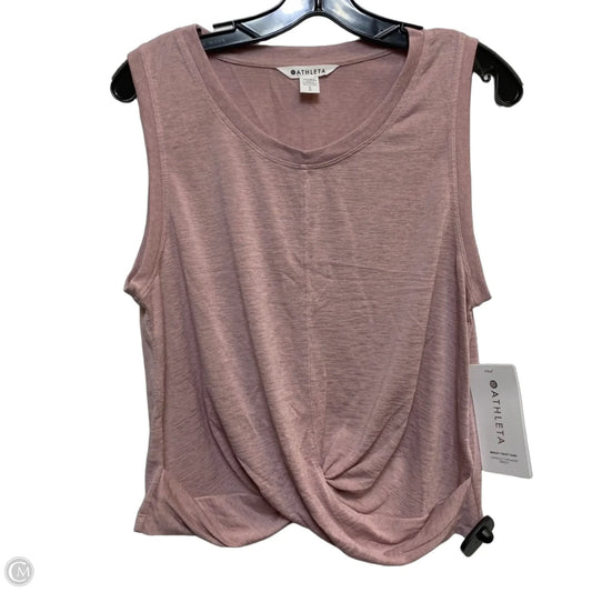 Athletic Tank Top By Athleta In Pink, Size: L
