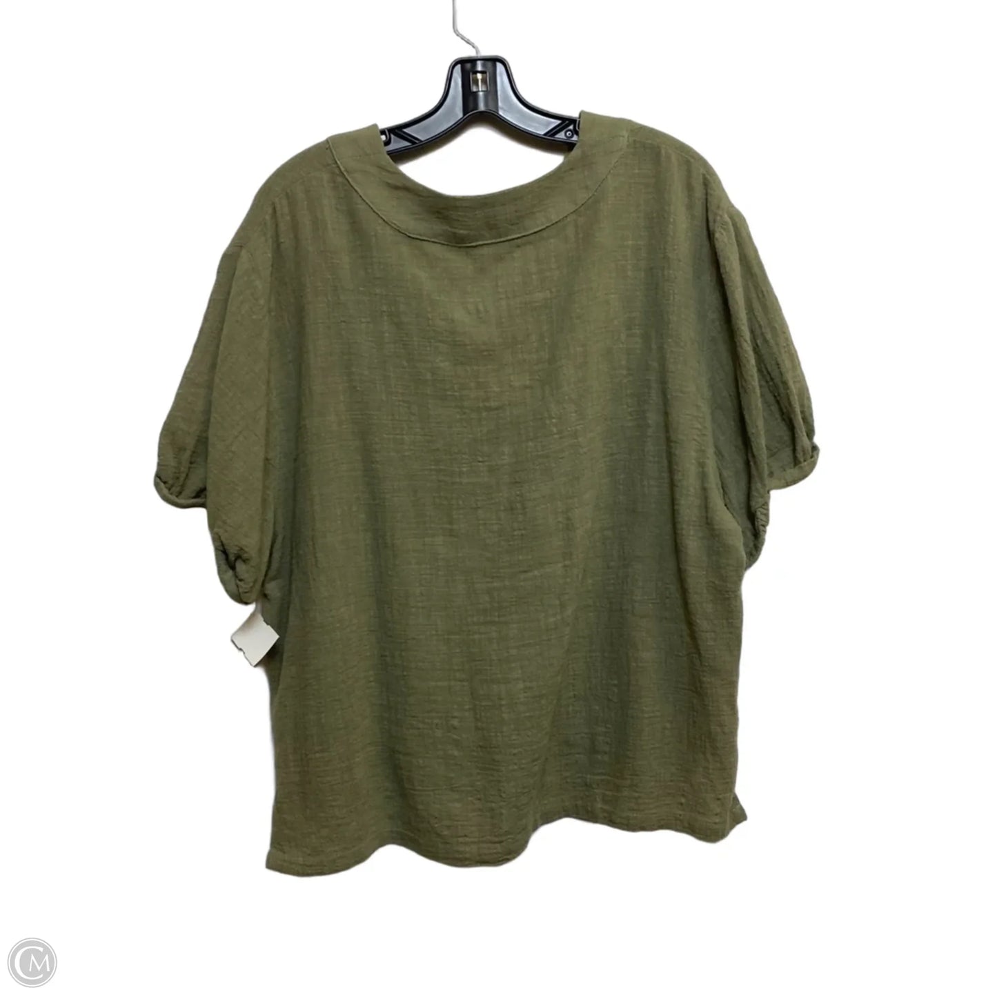 Top Short Sleeve By P Cill In Green, Size: M