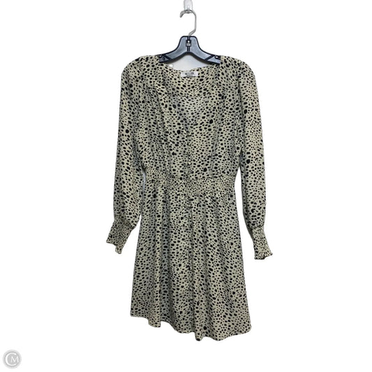Dress Casual Short By Bb Dakota In Black & Cream, Size: M