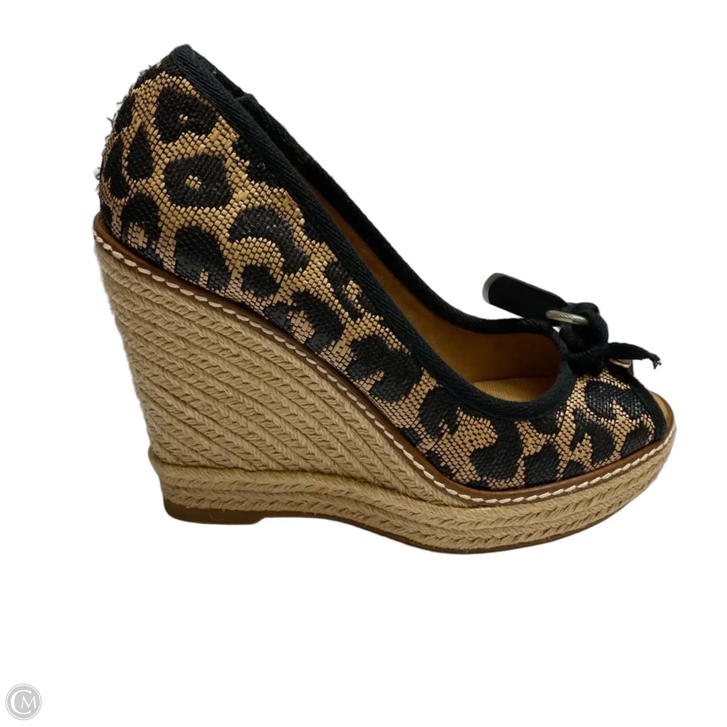 Shoes Designer By Tory Burch In Animal Print, Size: 6
