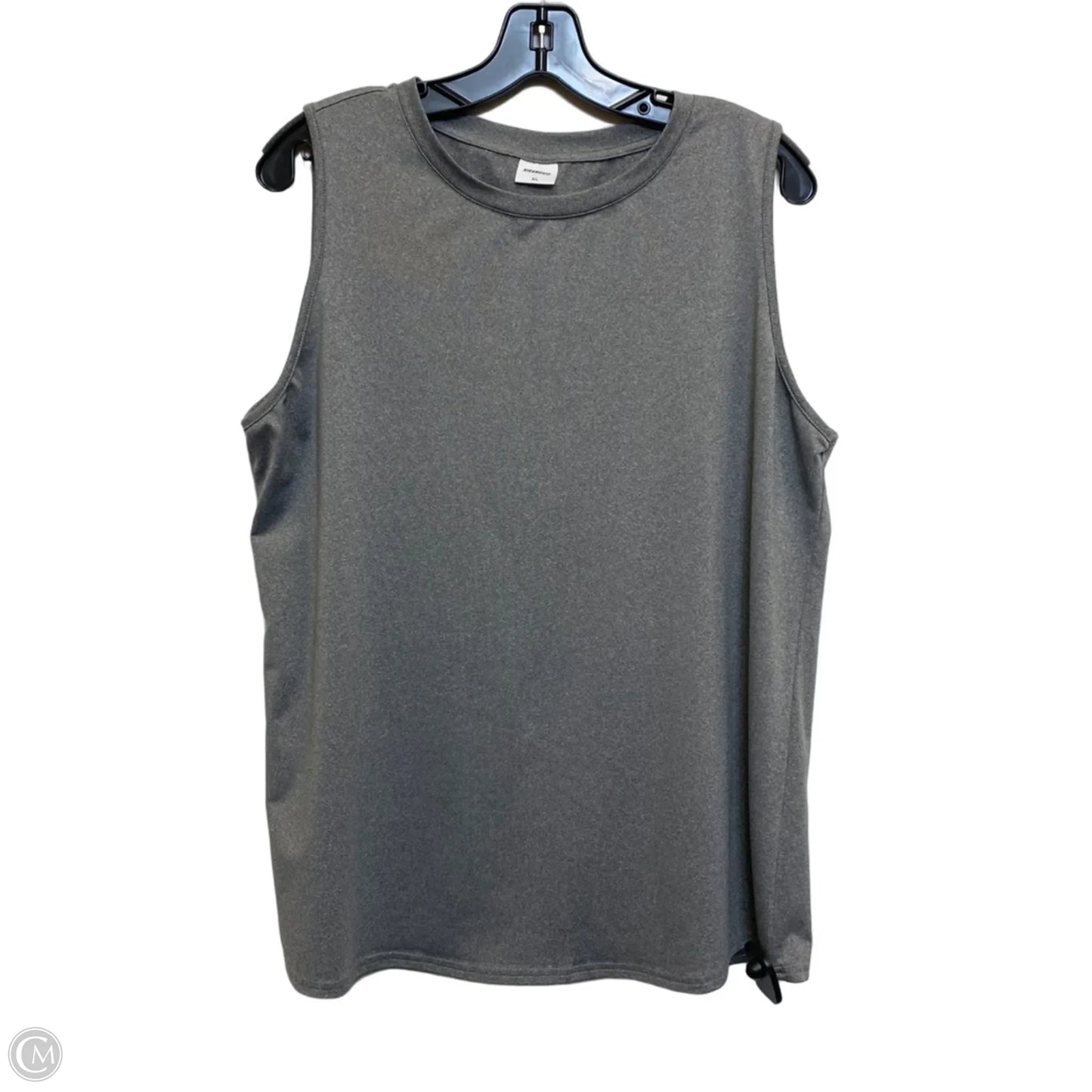 Athletic Tank Top By Xieerduo In Grey, Size: Xl