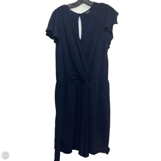 Romper By Spin In Navy, Size: 3x