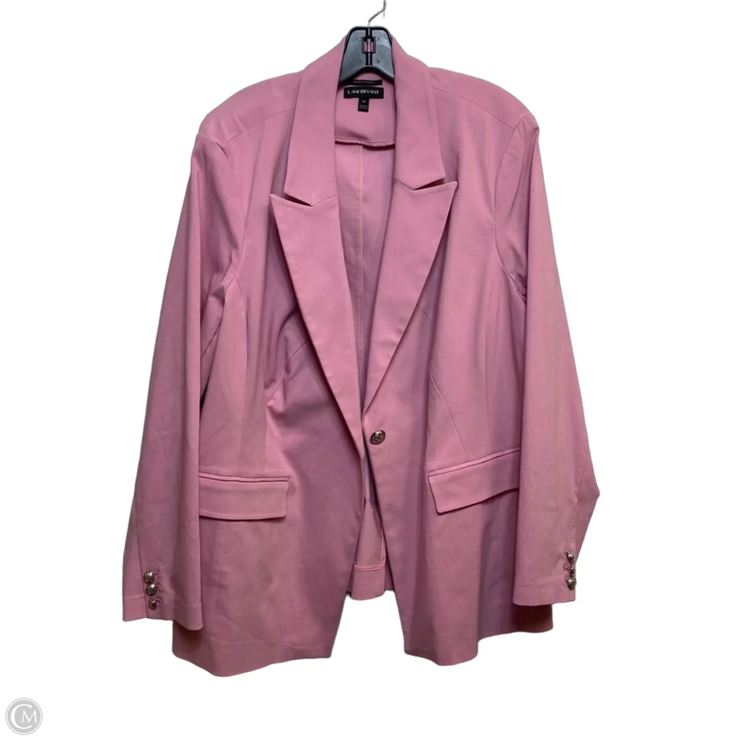 Blazer By Lane Bryant In Pink, Size: 3x