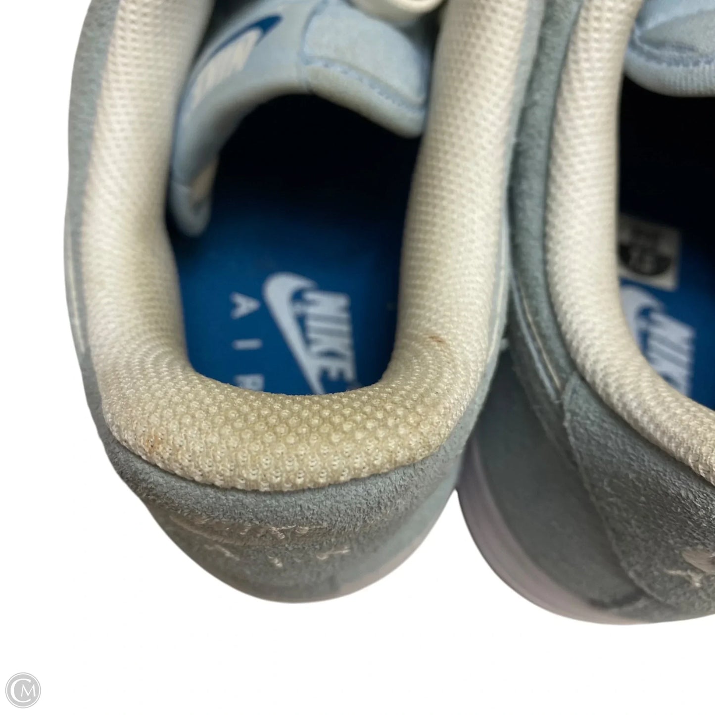 Shoes Sneakers By Nike In Blue, Size: 9