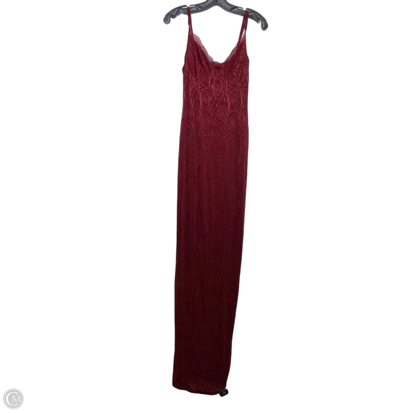 Dress Casual Maxi By Fashion Nova In Red, Size: L