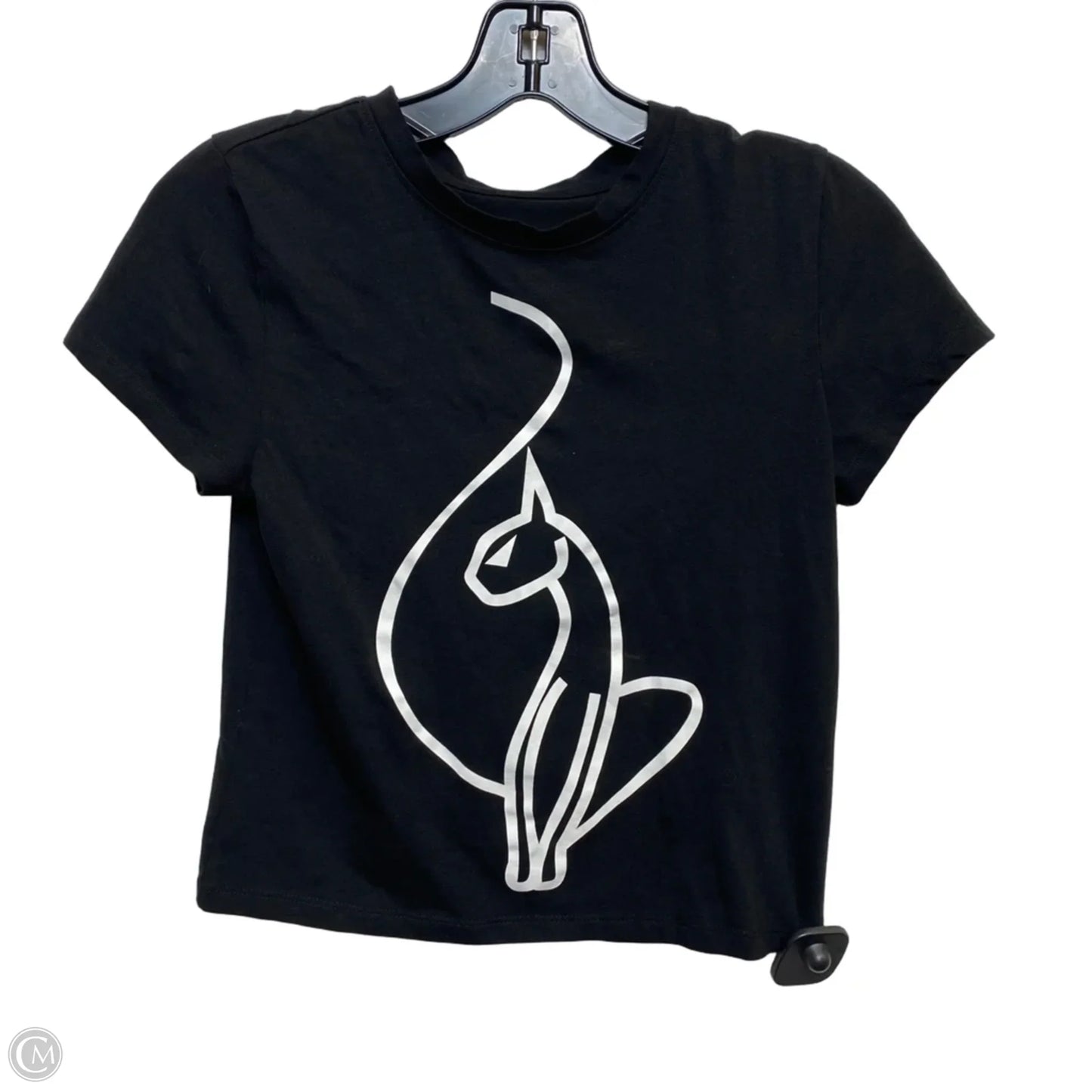 Top Short Sleeve By Baby Phat In Black, Size: S