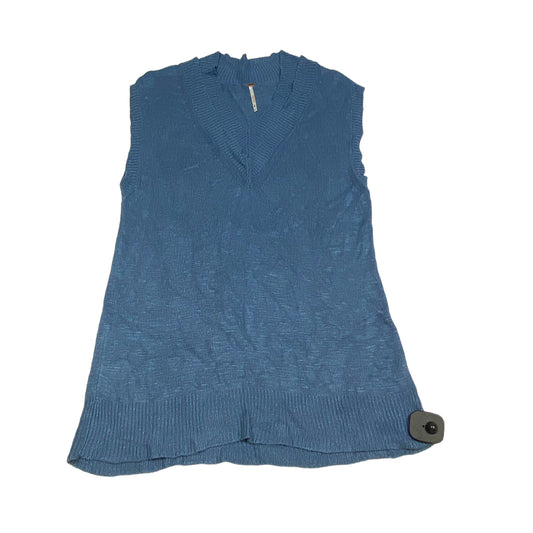 Blue Tunic Sleeveless Free People, Size Xs