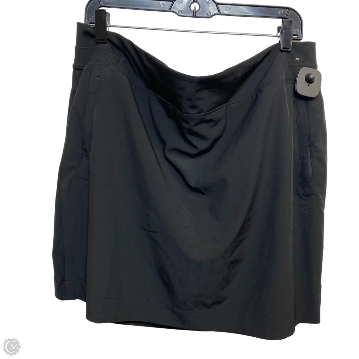 Athletic Skort By Members Mark In Black, Size: Xxl