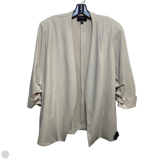 Blazer By Premise In Beige, Size: 2x
