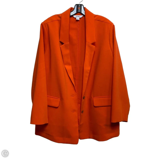 Blazer By Old Navy In Orange, Size: 2x