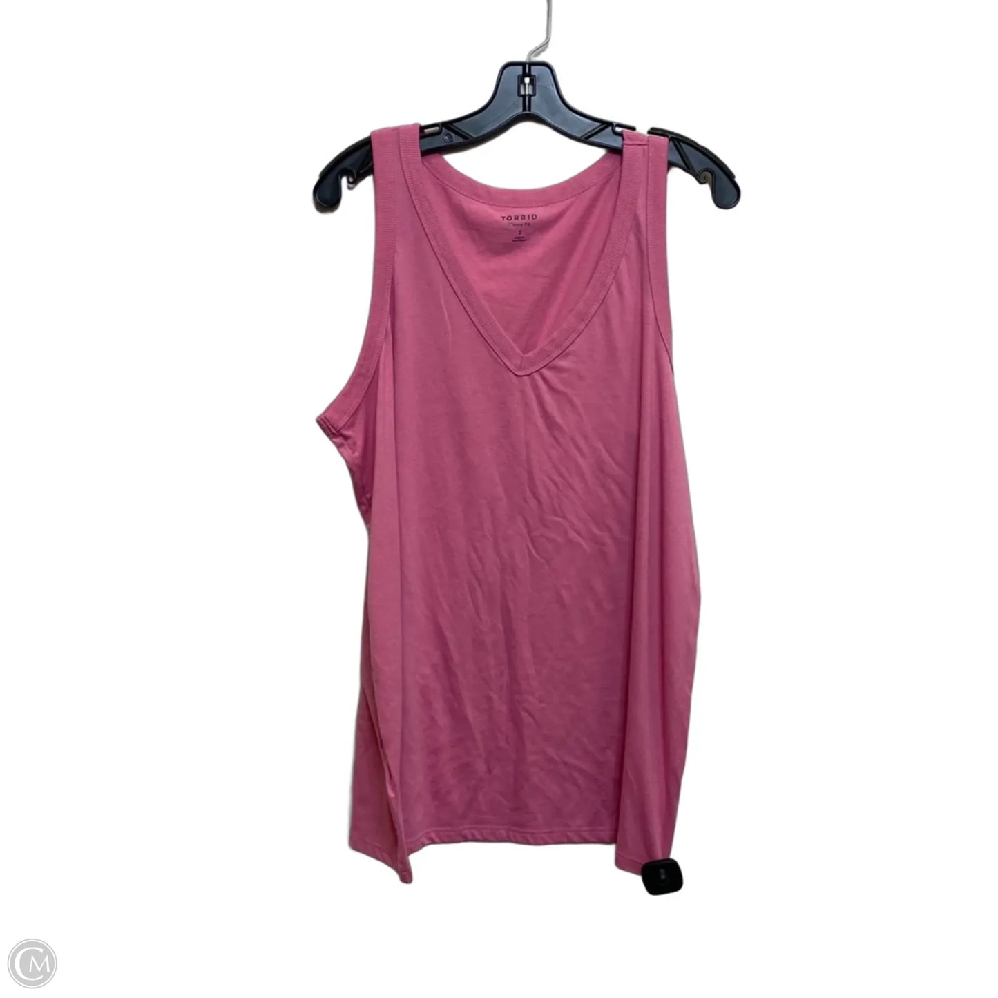 Top Sleeveless By Torrid In Pink, Size: 2x