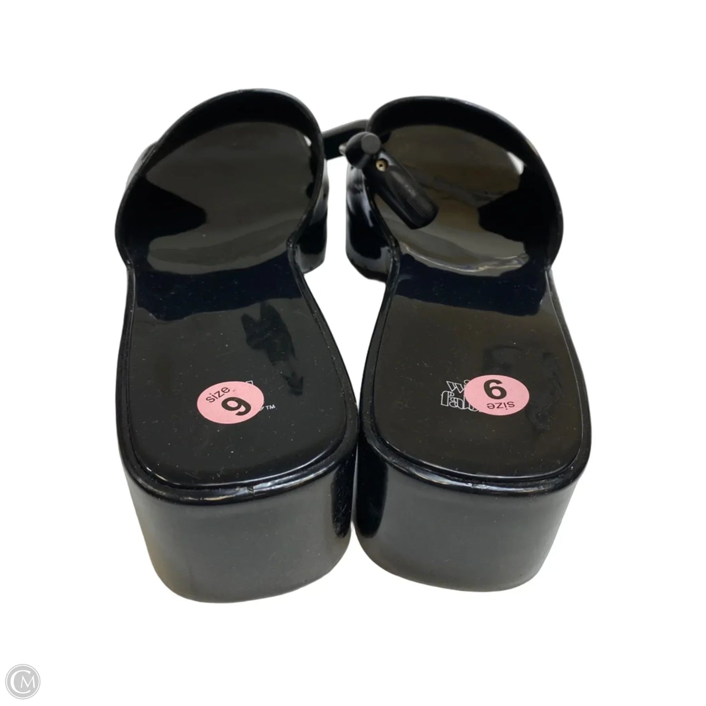 Sandals Heels Block By Wild Fable In Black, Size: 9