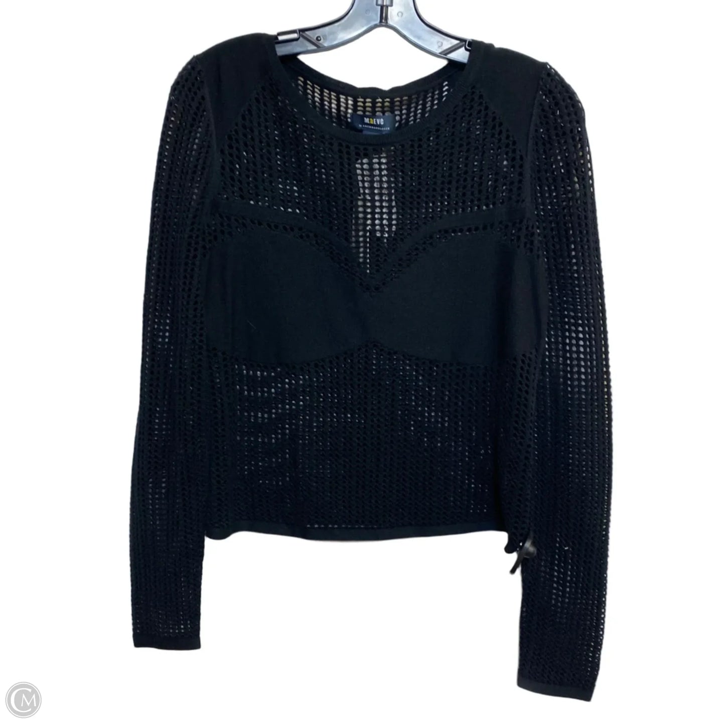 Top Long Sleeve By Maeve In Black, Size: S