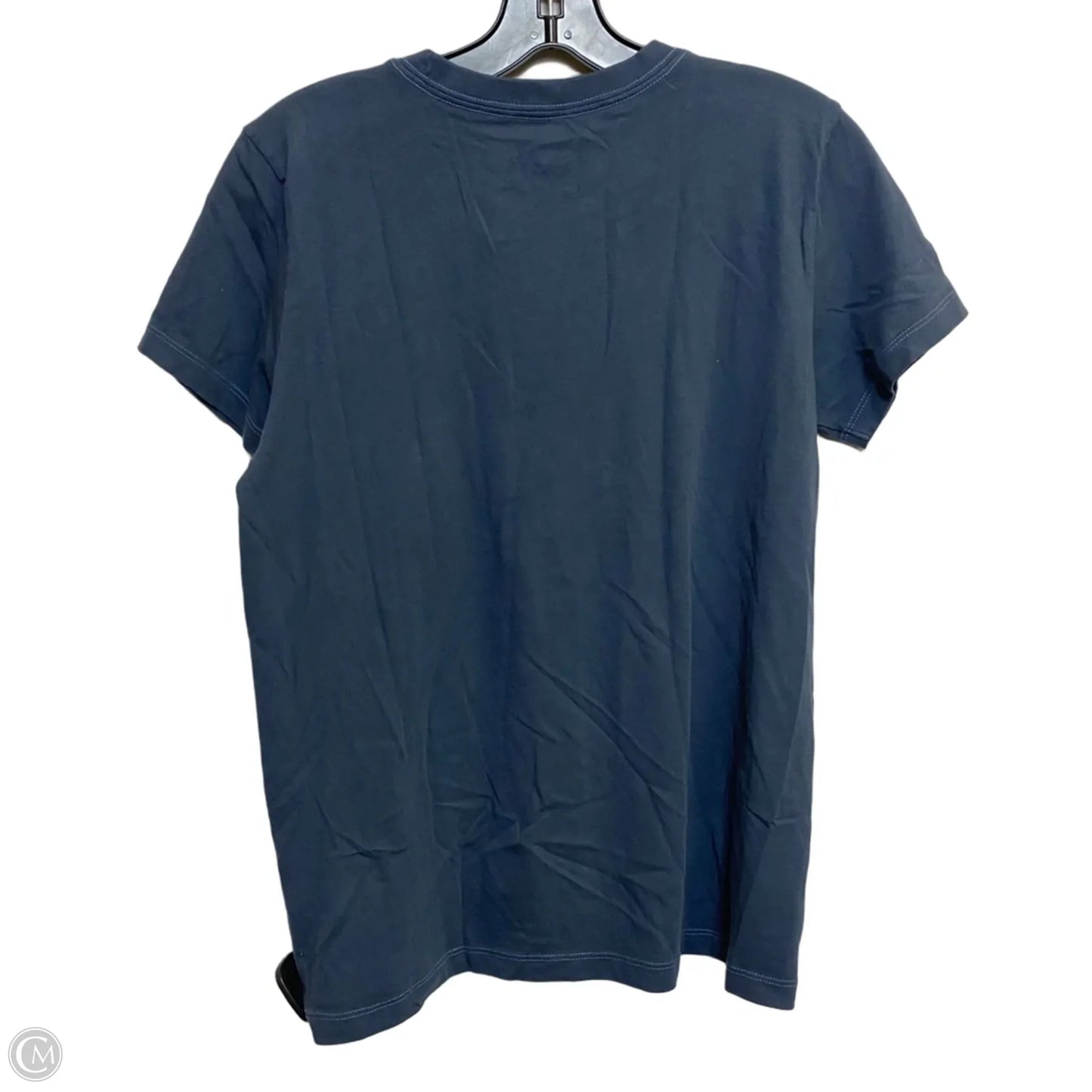 Top Short Sleeve By Life Is Good In Blue, Size: M