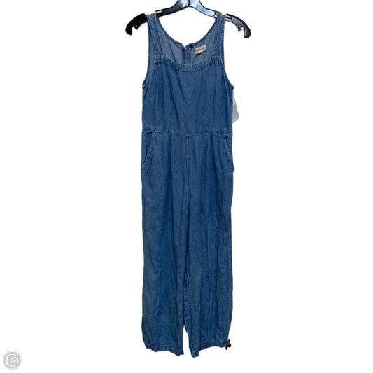 Jumpsuit By Madewell In Blue Denim, Size: Xs