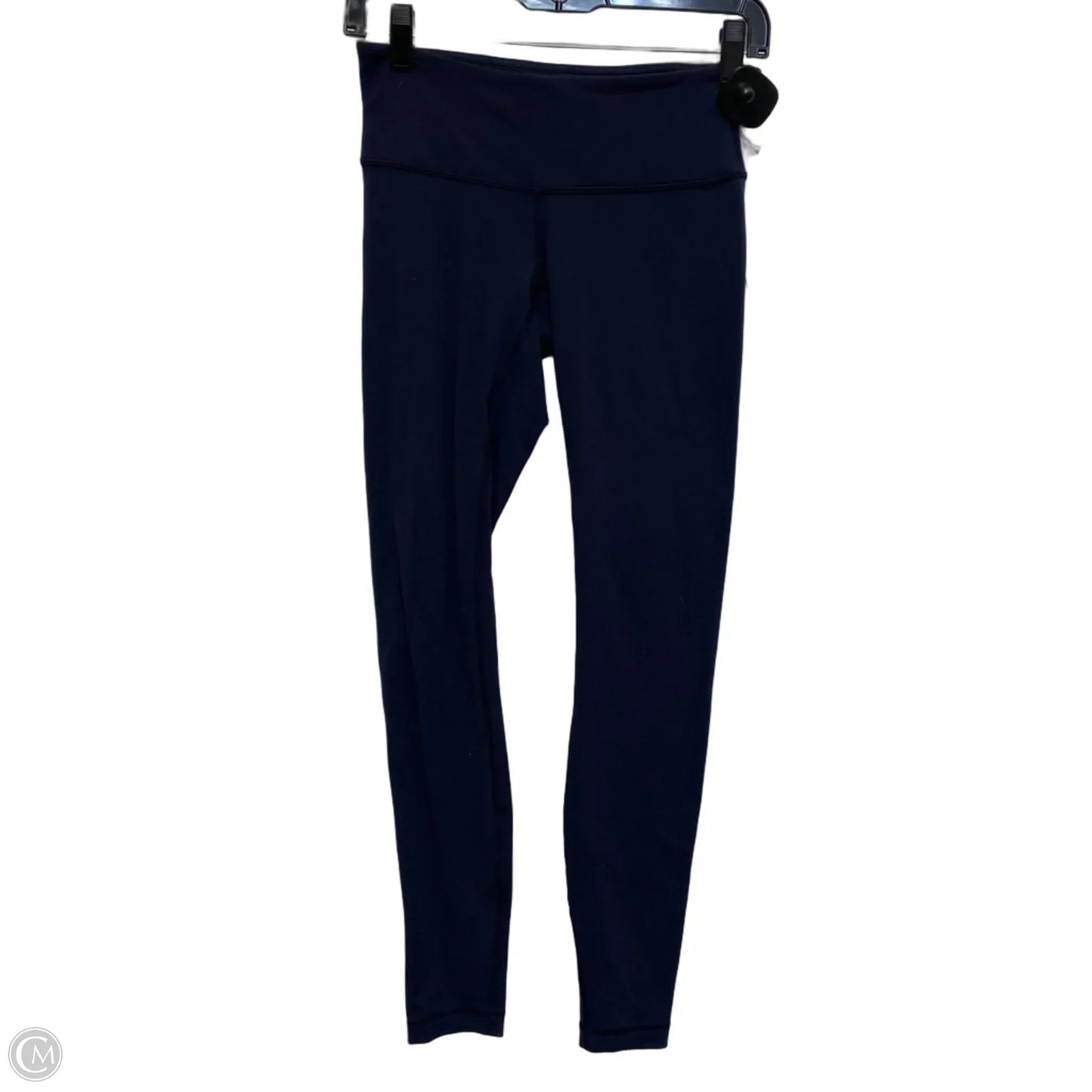 Athletic Leggings By Lululemon In Navy, Size: S