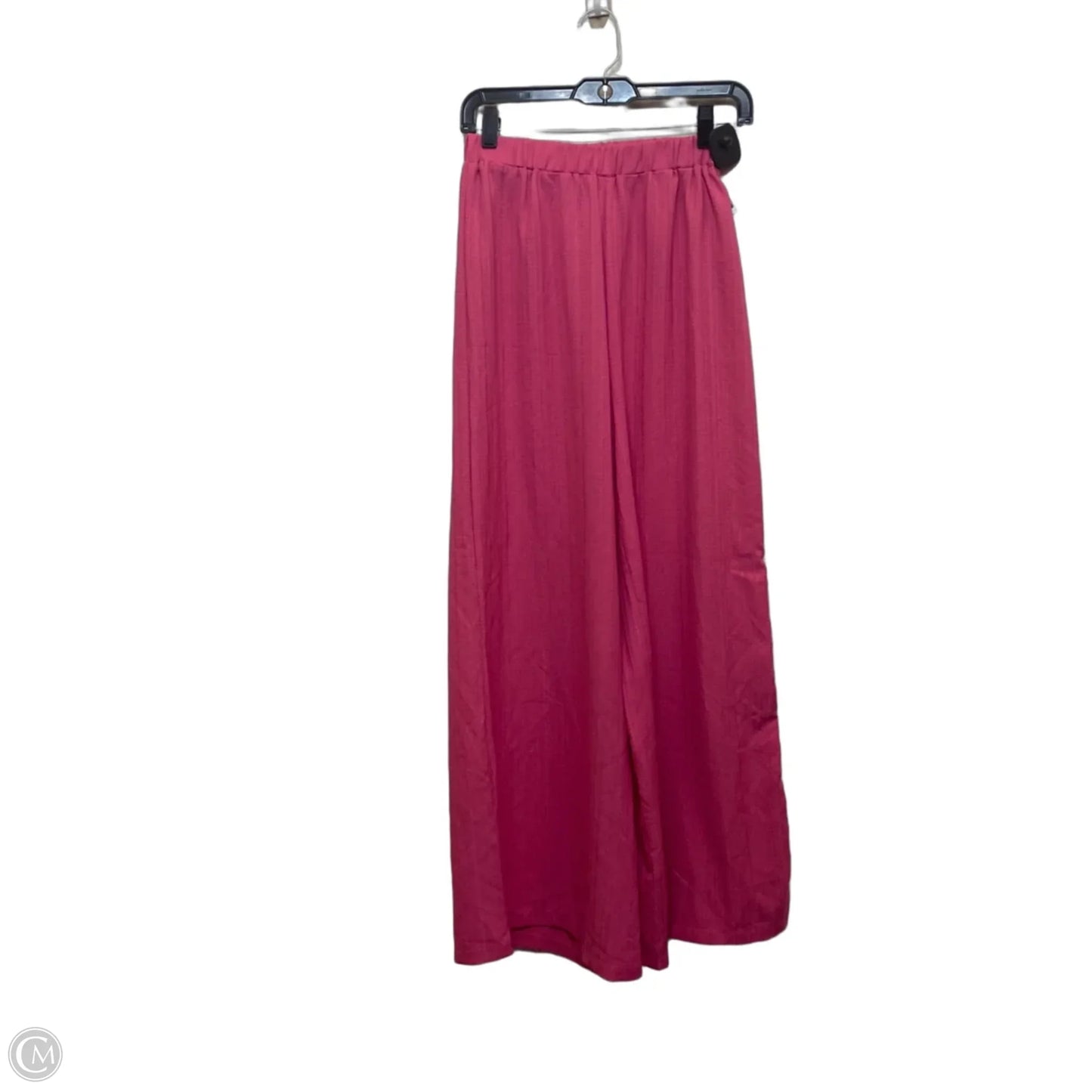 Pants Wide Leg By Shein In Pink, Size: S