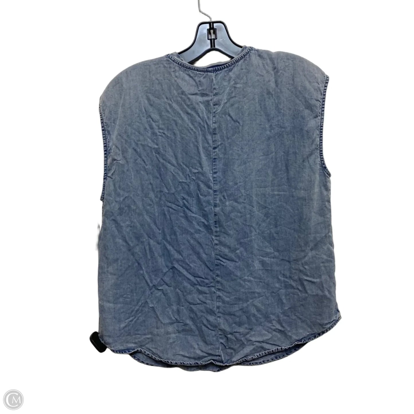 Top Sleeveless By Dear John In Blue, Size: S