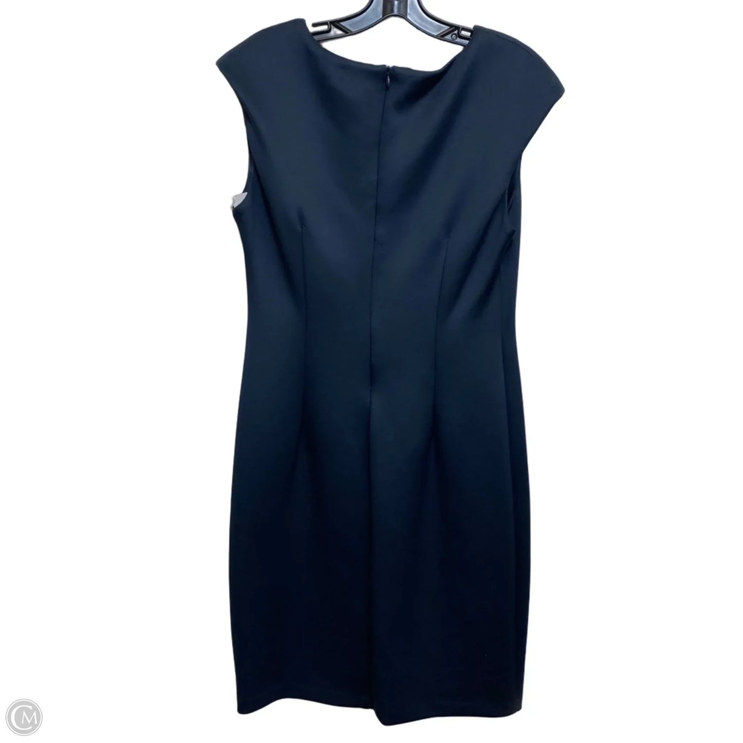 Dress Casual Midi By Connected Apparel In Navy, Size: M
