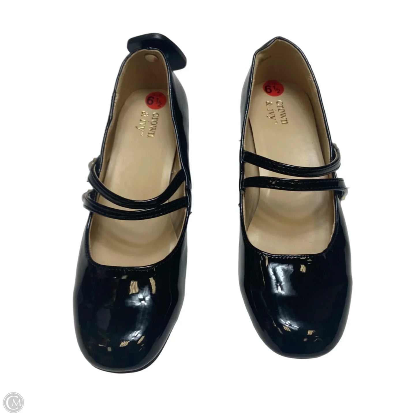 Shoes Heels Block By Crown And Ivy In Black, Size: 6.5