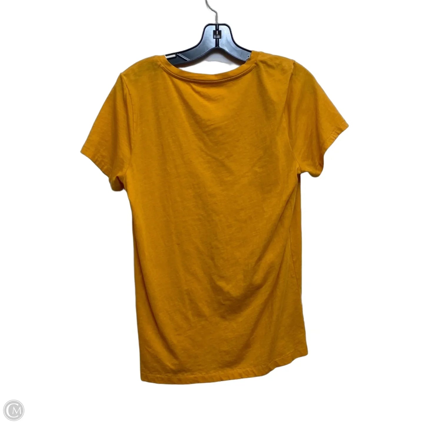 Top Short Sleeve Basic By J. Crew In Orange, Size: L