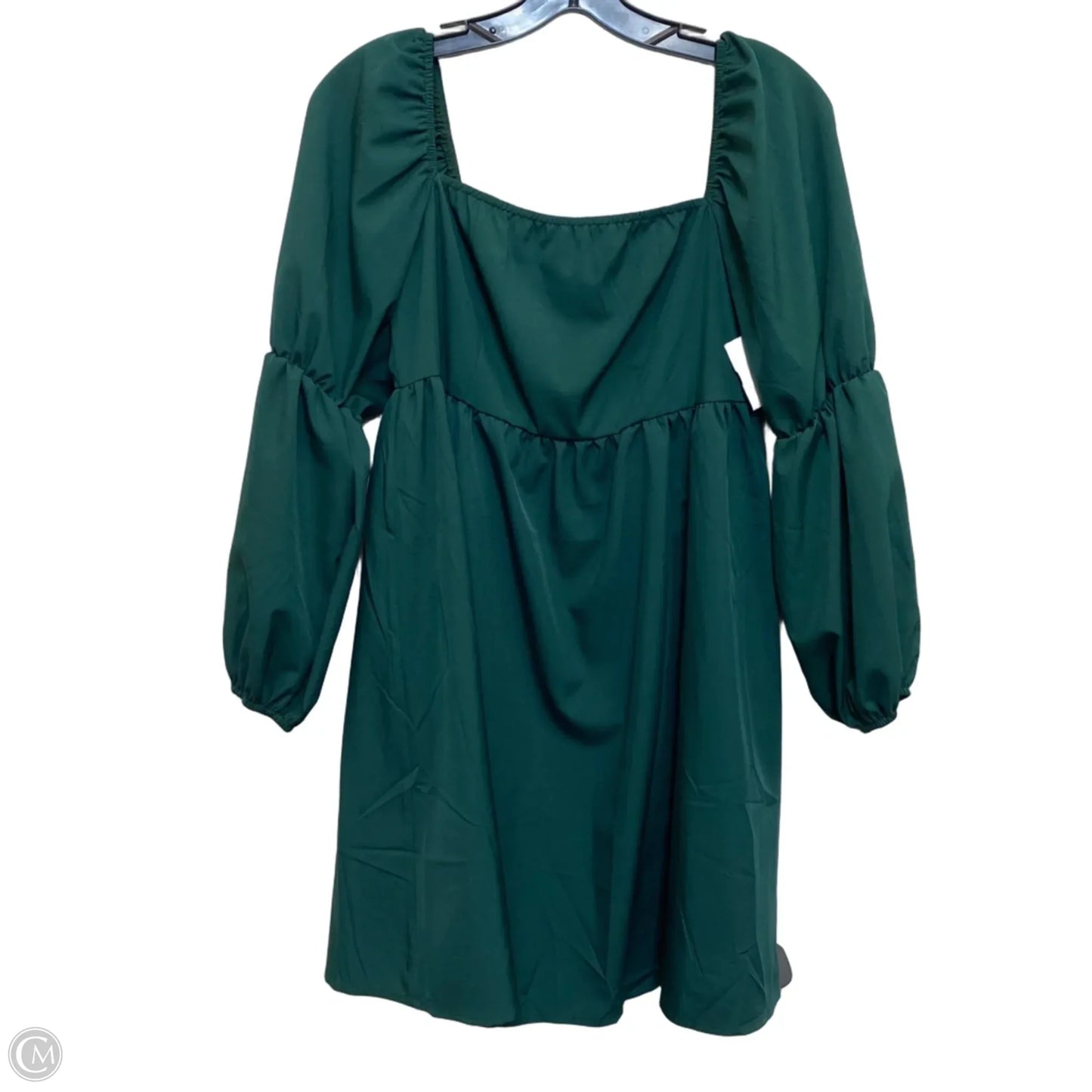 Dress Casual Short By Exlura In Green, Size: L