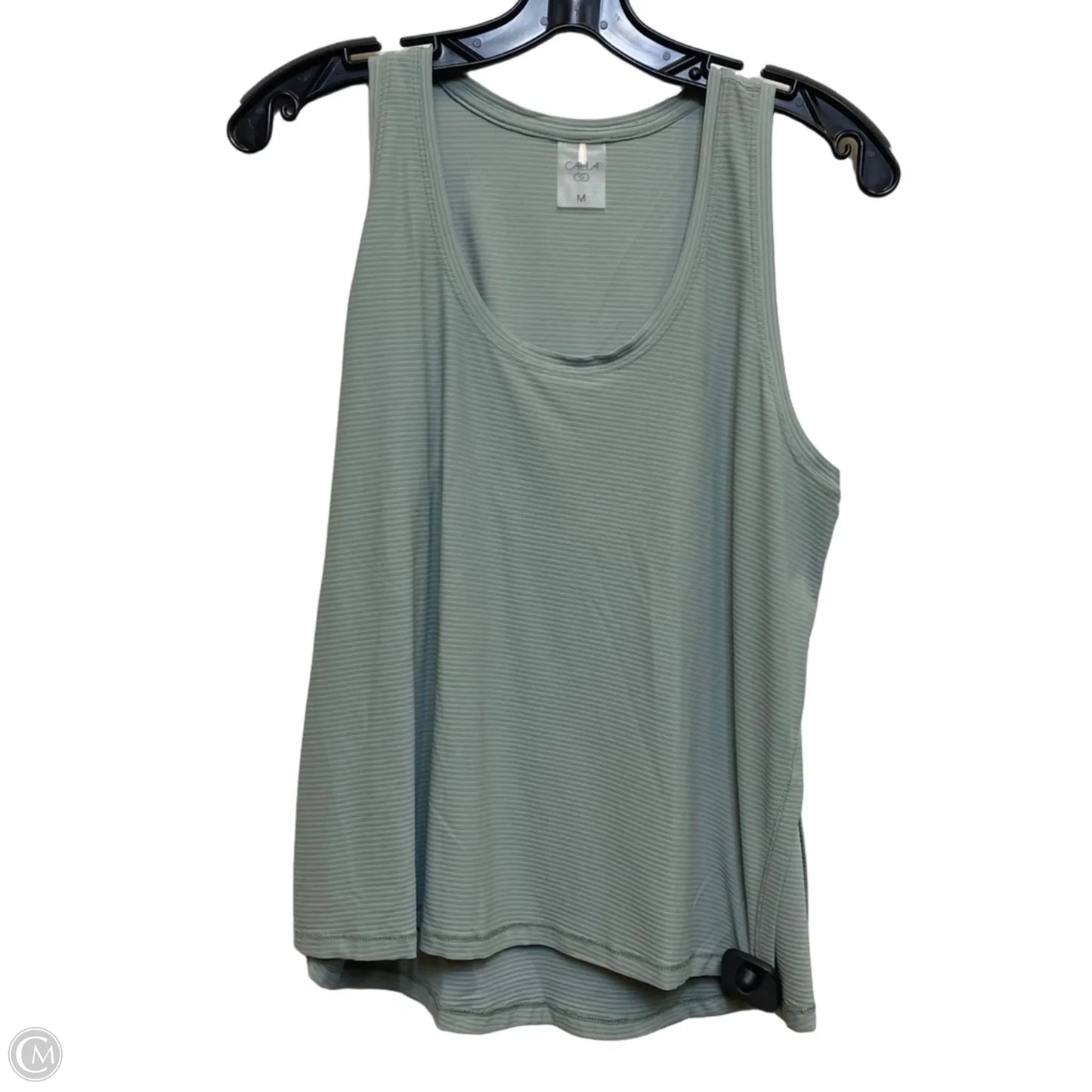 Athletic Tank Top By Calia In Green, Size: M