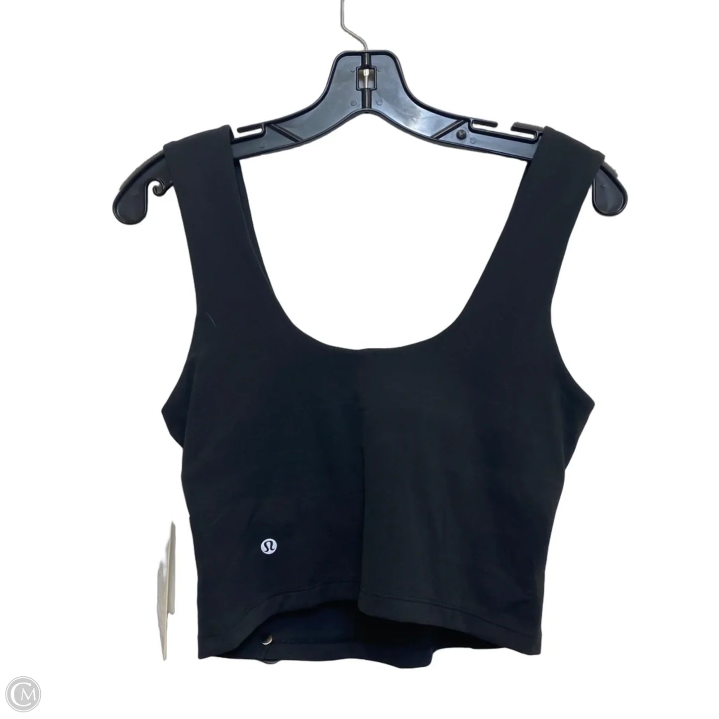 Athletic Tank Top Designer By Lululemon In Black, Size: M