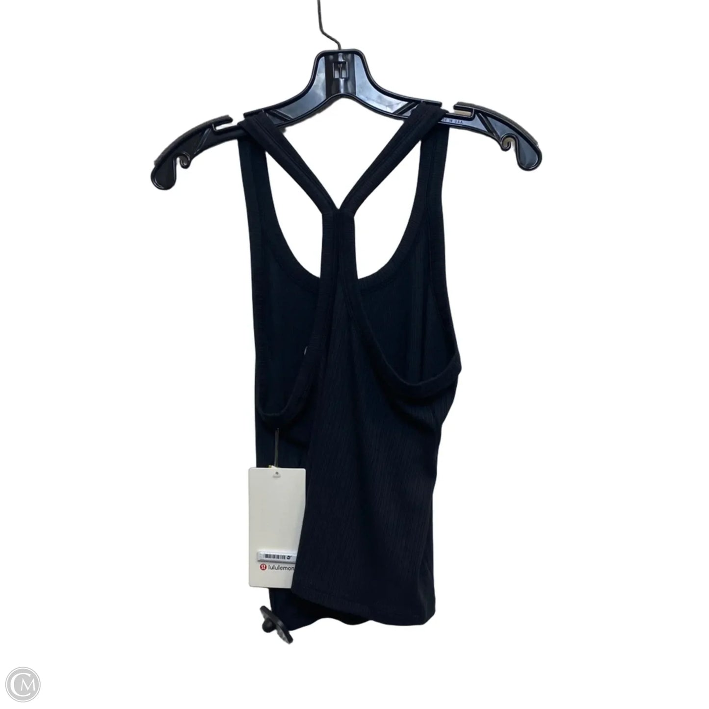Athletic Tank Top Designer By Lululemon In Black, Size: M