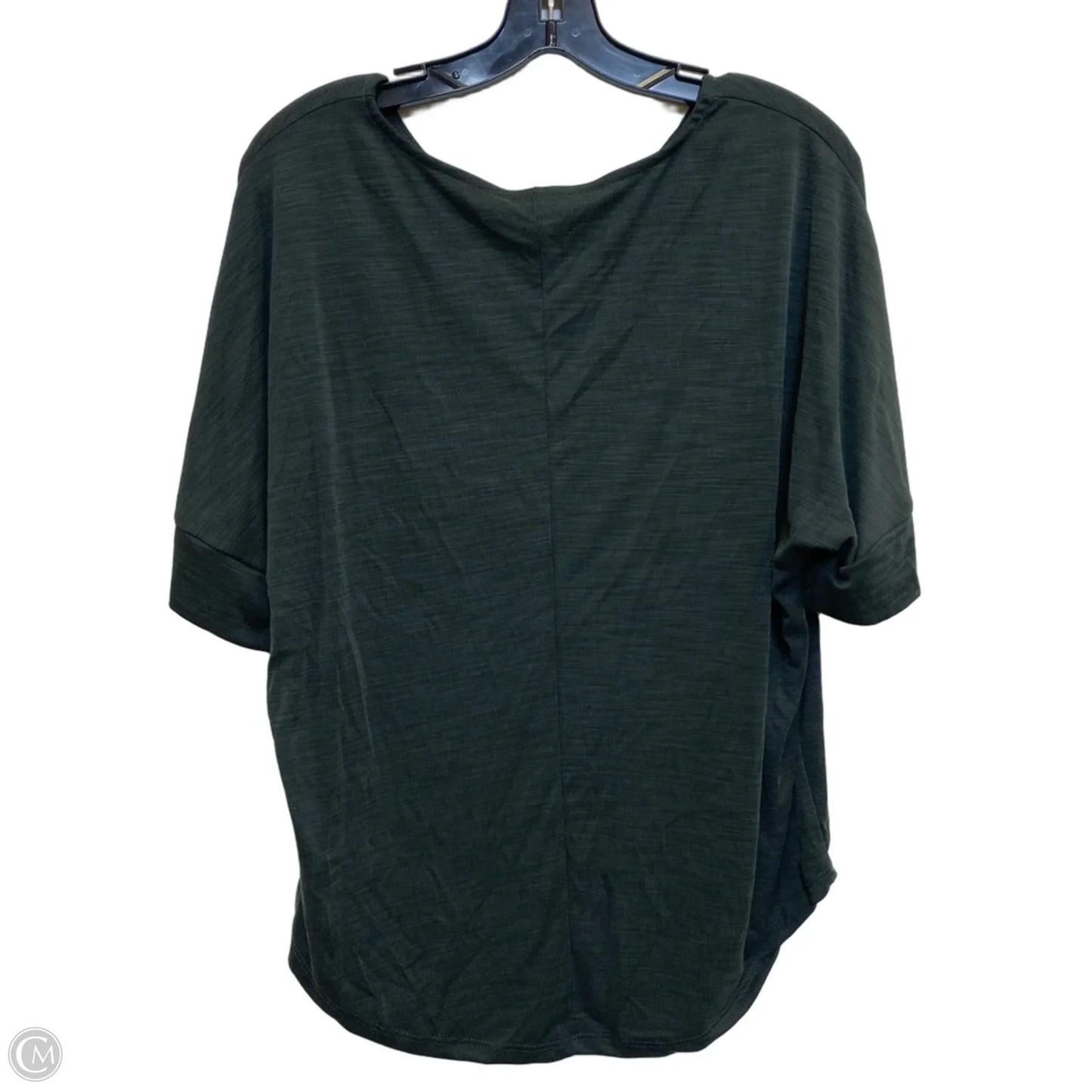 Top Short Sleeve By Green Envelope In Grey, Size: L