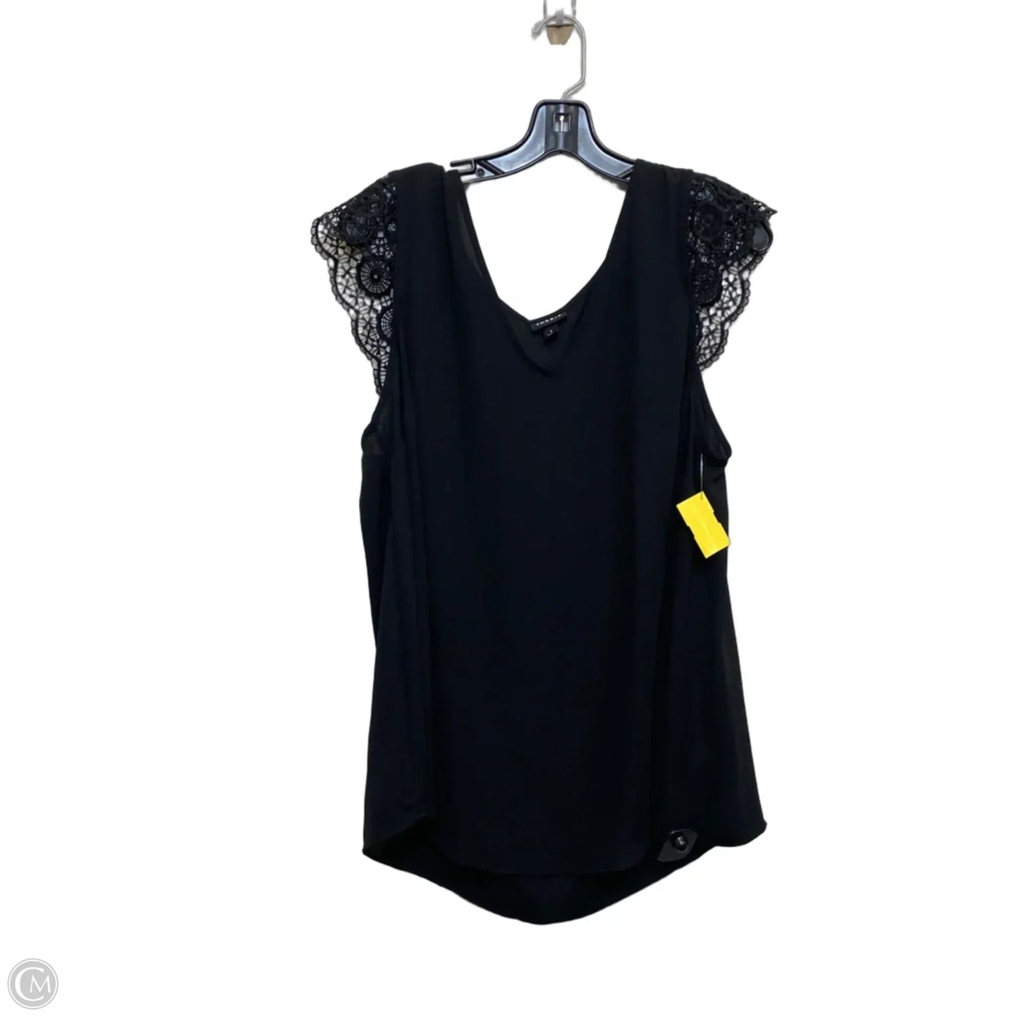 Top Sleeveless By Torrid In Black, Size: 1x